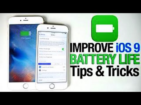 How To Improve iOS 9 Battery Life - iPhone, iPod & iPad