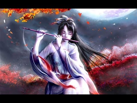 Dormir em 5 minutos (Som de flauta Chinesa para relaxar) Tela escura e sem anúncios