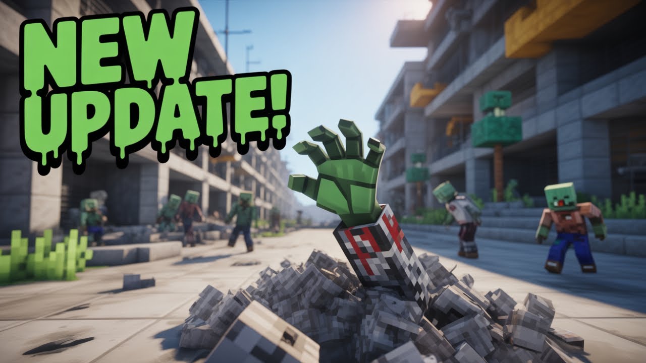 New Minecraft Zombie Apocalypse Modpack Deceased Craft Update! 1.20.1!