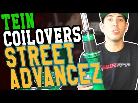 TEIN Street Advance Z Coilovers UNBOXING & HOW TO ADJUST!!!