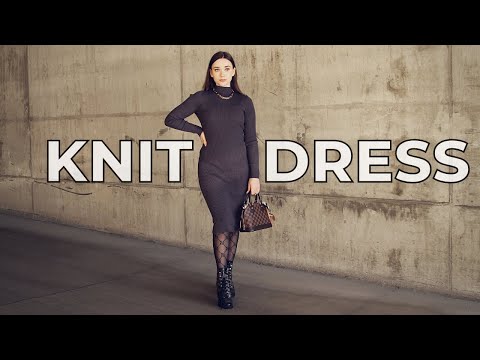 9 SWEATER DRESS OUTFIT IDEAS | Lookbook & How to Style