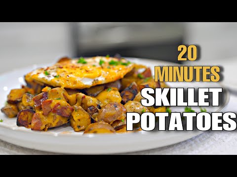 Quick & Easy 20 minutes Breakfast Skillet | How To Make Breakfast Potatoes
