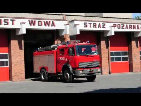 Wyjazd alarmowy 451[S]21 GCBA 4/30 Iveco TurboTech z JRG 1 Gliwice