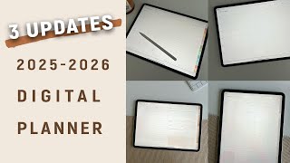 Our Latest Digital Planner with 3 Exciting Updates | 2025-2026 Planner