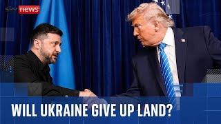 In full: Trump and Zelenskyy news conference after peace talks