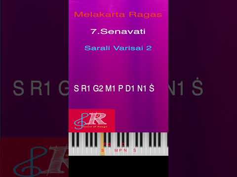 Learn Music Online | Senavati |5 minute Vocal warmup | Learn Carnatic Ragas | #keyboard #music