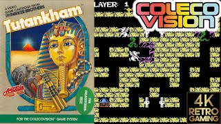Tutankham Colecovision 4k Gameplay