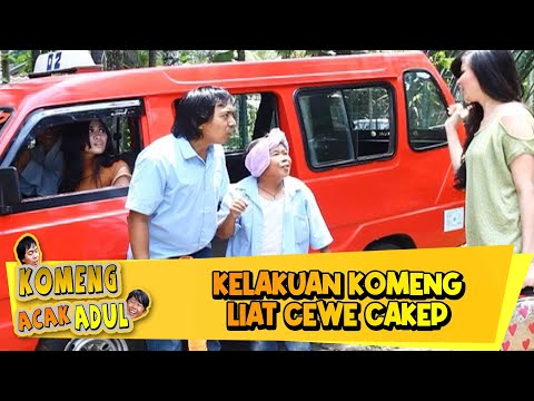 Kelakuan Komeng Ngeliat Penumpang Cewe Bening - KOMENG ACAK ADUL | Eps 04