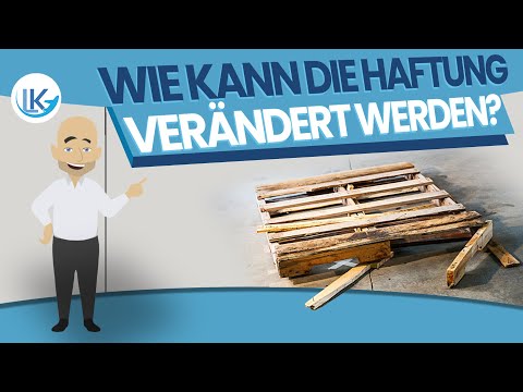 Possibilities for changes in liability