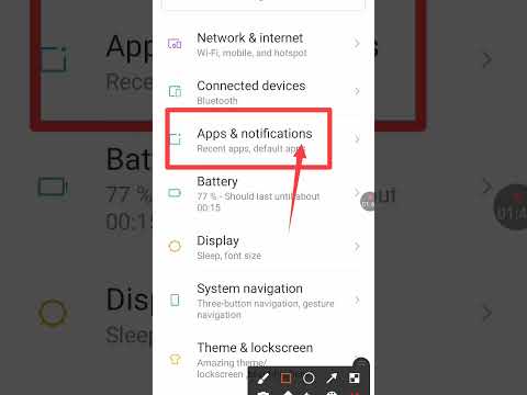 How to remove alarm symbol from your notification bar