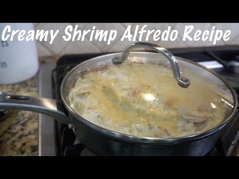 Creamy Shrimp Alfredo Pasta | Quick & Easy Pasta Recipe