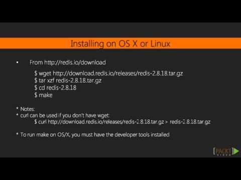 Rapid Redis Tutorial Installing Redis | packtpub com