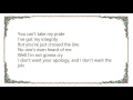 Hawk Nelson - The Job Lyrics