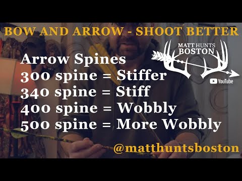 What arrow spine should I use (300, 340, 400, 500, etc) | Archery
