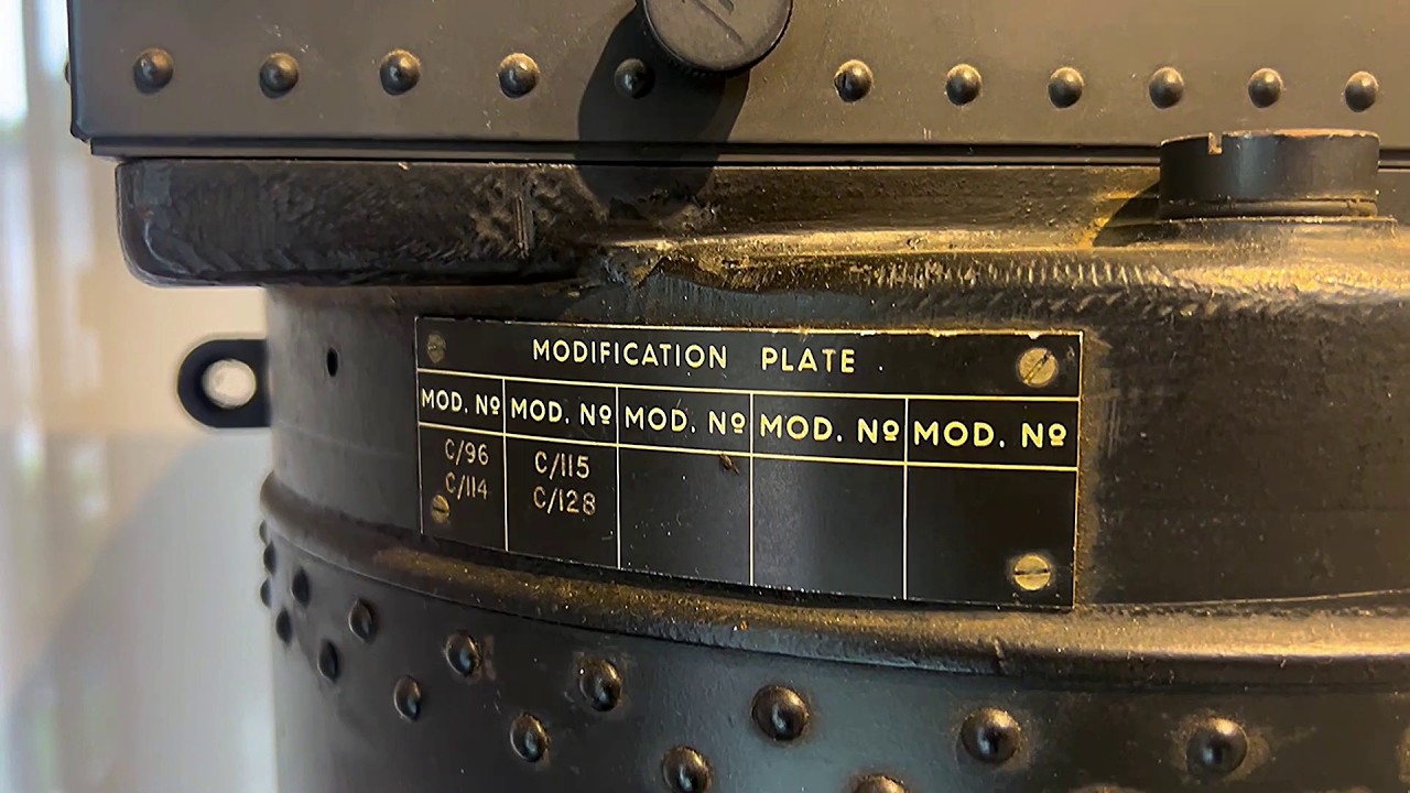 High altitude Canberra aircraft camera