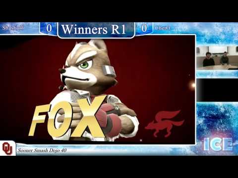 Sooner Smash Dojo 40 - Shashoff (Fox) vs ChetO (ROB, Peach)