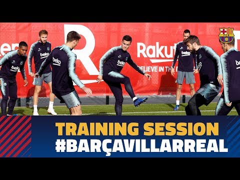 Training focus shifts to Villarreal game