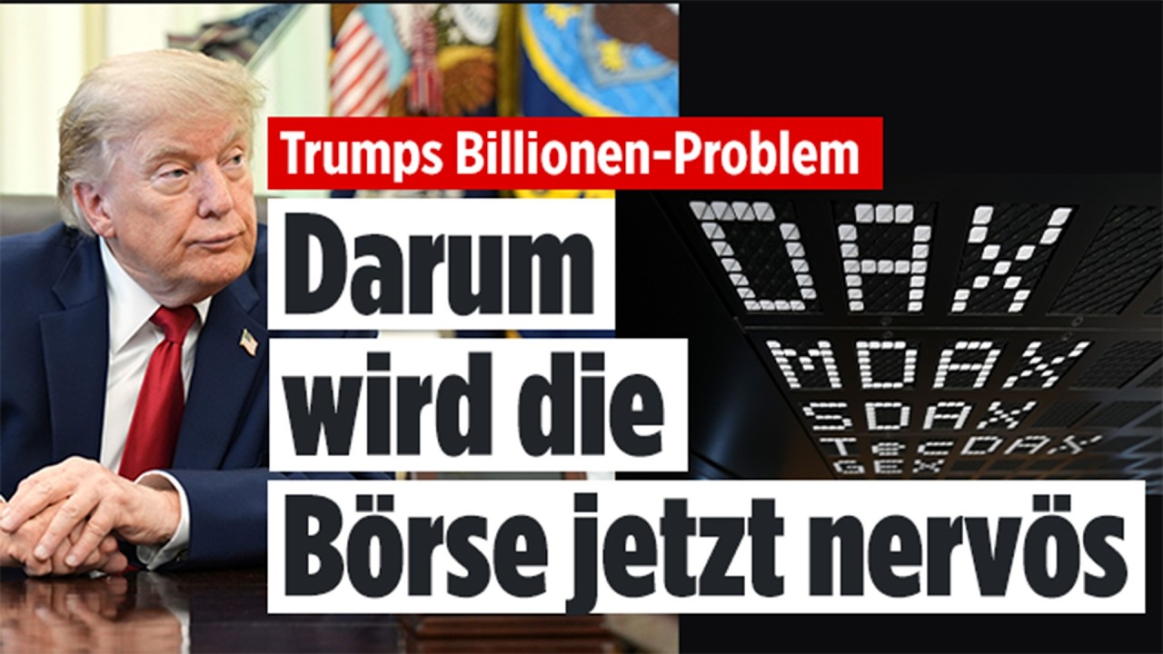 USA in der Zinsfalle: Darum kann Trump die Schulden nicht mehr ignorieren | BILD-Money Mittwoch
