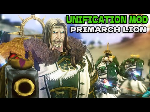 LION EL'JONSON & Dark Angels vs Orks! - Unification Mod, Warhammer 40K: Dawn of War: Soulstorm