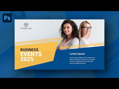 Business Banner Design in Adobe Photoshop