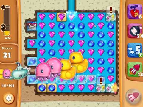 Diamond Digger Saga Level 1643 - NO BOOSTERS | SKILLGAMING ✔️