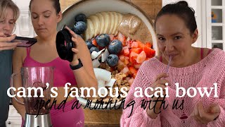 OUR MORNING ROUTINE AS FIRST TIME MUMS👩🏻‍🤝‍👩🏼 // gym date, acai bowl recipe & growth spurt