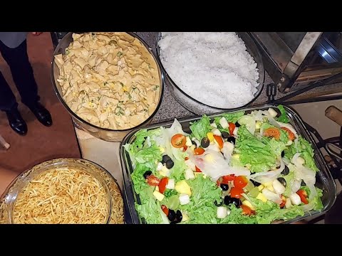 JANTAR SIMPLES PARA 35 Á 45 PESSOAS, super delicioso, faça no seu evento