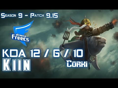 AFs Kiin CORKI vs CAMILLE Top - Patch 9.15 KR Ranked