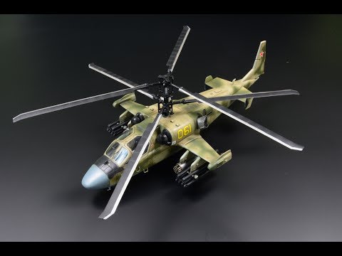 Kamov Ka-52 Alligator "Hokum-B" 1/72 Italeri - Helicopter Model