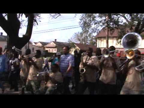 New Generation 2012 second line featuring Hot 8 Brass Band