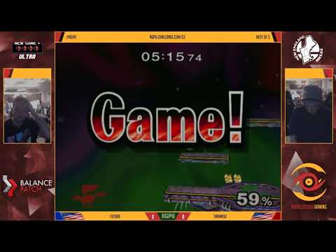 NGPU 53 SSBM - Future (Blue Fox) vs. HoG | Tiramisu (Default Fox) - Melee WR2