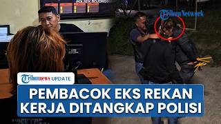 Detik-detik Pelaku Pembacokan Eks Rekan Kerja di Bandung Ditangkap saat Hendak Kabur, Dipicu Dendam