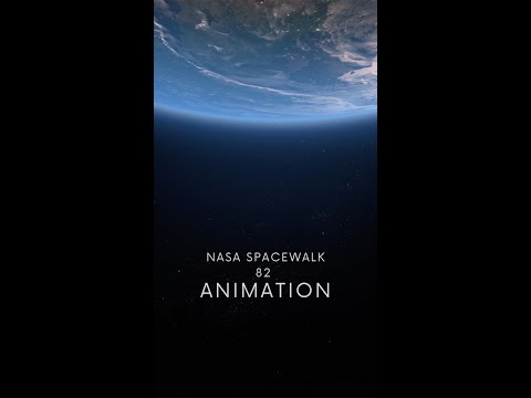 NASA Spacewalk 🛰️🚀🌌☄️| US Spacewalk 82 Animation | Dec 2022
