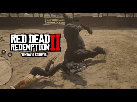 RED DEAD REDEMPTION 2 | LENTÄVIÄ KÄRRYJÄ