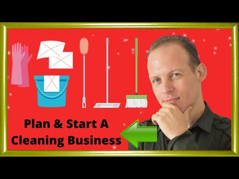 How to write a business plan and start a residential and commercial cleaning business Video
