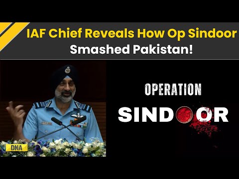 Operation Sindoor: 'Clear Political Will, No Restrictions' IAF Chief On Op Sindoor Success | Ind Pak