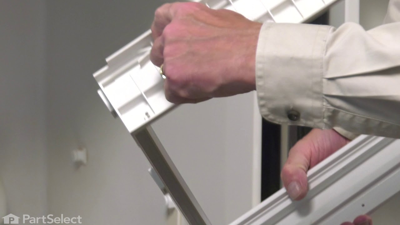 Replacing your Amana Refrigerator Crisper Frame Support