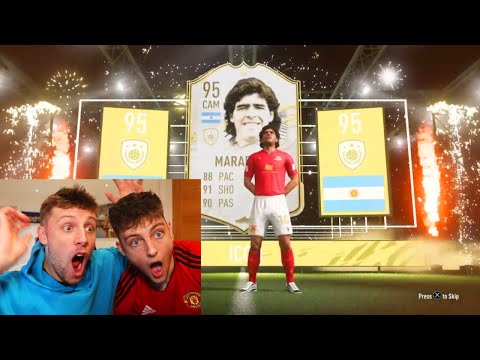 MY BRO packs the most EXPENSIVE ICON on FIFA 21