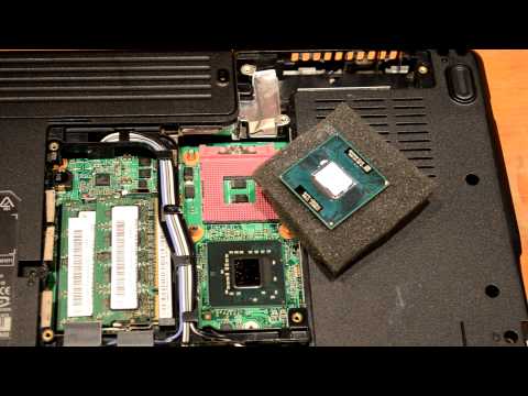 Upgrading Laptops RAM and Processor - Dell 1525