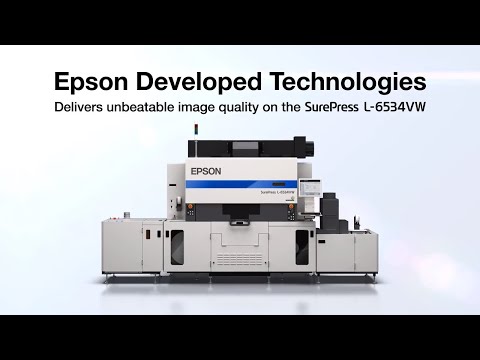 Prensa digital de etiquetas Epson SurePress L-6534VW | Aspectos técnicos destacados