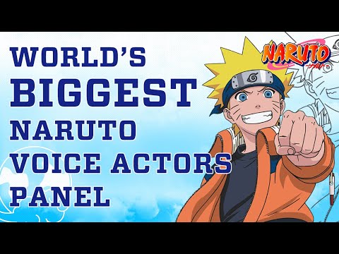 We Made History! The World's Biggest Naruto Voice Actors Q&A Panel with Fans