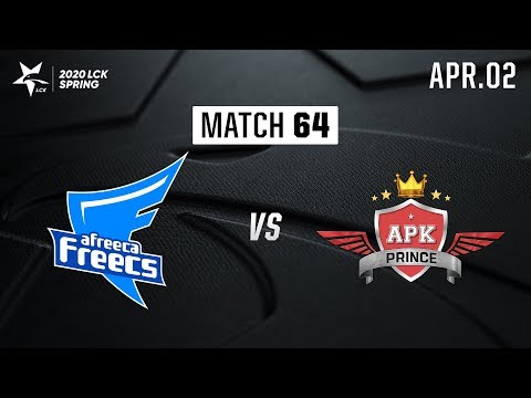 AF vs APK | Match64 H/L 04.02 | 2020 LCK Spring