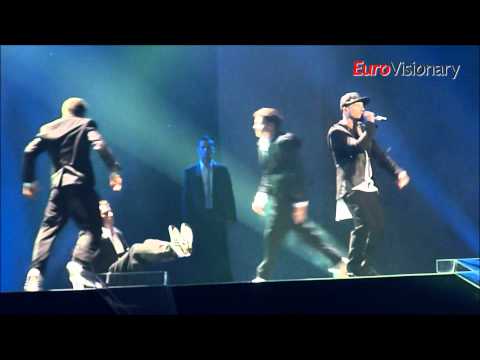 Loucas Yiorkas feat. Stereo Mike - Watch My Dance - Eurovision 2011 - Greece - From Dress rehearsal