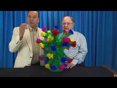 Deluxe Feather Flower Botania Adds Color To Your Show - MagicTricks.com