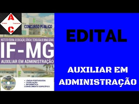 Apostila Concurso IF-MG 2016 - Auxiliar em Administração