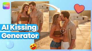 How to Make AI Kissing Videos | Turn Photos into Realistic French Kiss & More
