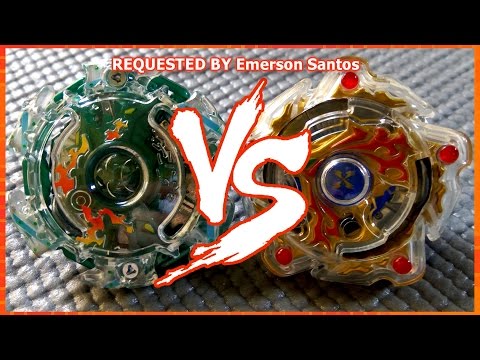 Kaiser Kerbeus .G.O vs αmaterios .H.X - BATALHA BEYBLADE BURST!!