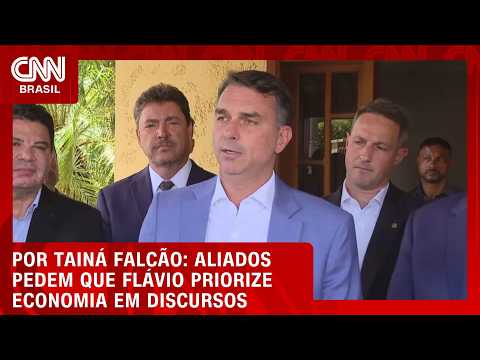 Ala do PL defende que Flávio centralize discurso em economia e evite STF | BASTIDORES CNN