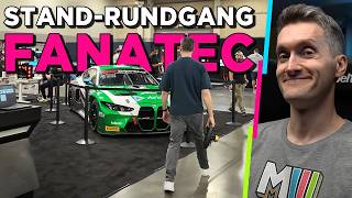 Rundgang über den Fanatec-Stand 👀 | SimRacing Expo 2026 Charlotte USA