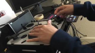 Scratching raidenfader numark pt01 dirt style